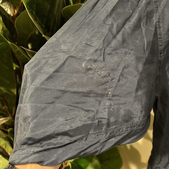 VTG Substudio Shirt Adult XL Blue 100% Silk‎ Button Up Long Sleeves Pockets NWT - Picture 9 of 16